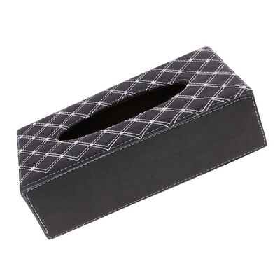 

UpperX More than once the life of the tire Car Tissue Box Tissue boxes PU Leather Design Support