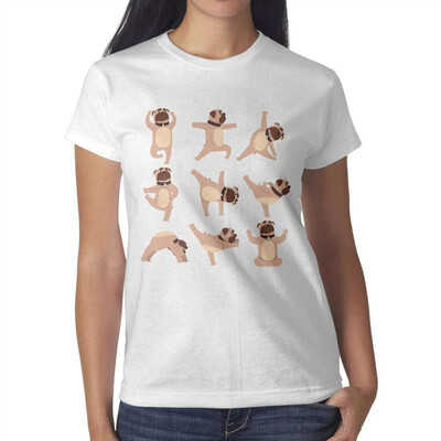

cat Gymnastics Equipment Pretty Women White T-Shirt Cotton Fashion T-Shirts