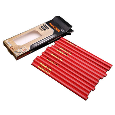

Hanton Harden large elliptical woodworking pen thick core woodworking pencil marker pen woodworking drawing flat core pencil black core 620424