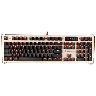 

Shuangfei Yan (A4TECH) B840 кровавая призрак оптическая ось механическая игровая клавиатура