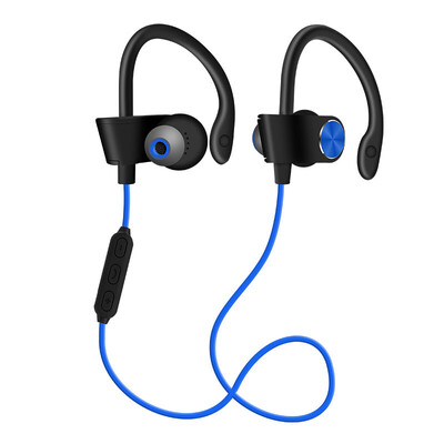 

Yue Di Wireless Sports Bluetooth Headset Running Music Mobile Phone Headset Apple Huawei Millet Universal Vibrant Blue