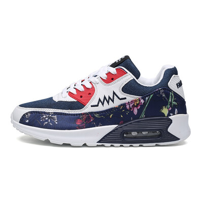 

Men Sneakers Fashion Graffiti Casual Shoes for Men four seasons Mesh&Fur Outdoor Flats Lace Up Mans Footwear