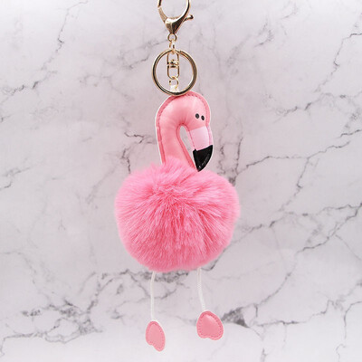 

Cute Flamingo Keychain for Bags Big Keychain