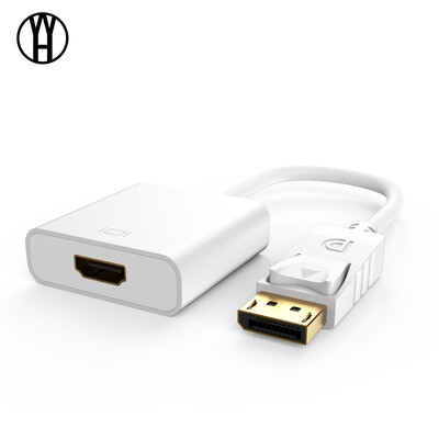 

WH Displayport DP to HDMI Adapter 1080P Display Port Cable Converter For PC Laptop Projector Displayport to HDMI Adapter