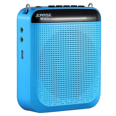 

Yalan Shi EARISE A1 outdoor wireless portable Bluetooth speaker lumbar teacher teaching guide dedicated loudspeaker blue