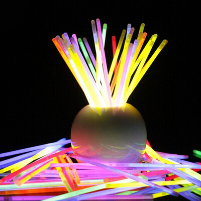 

Halloween light stick light stick concert party props glow bracelet silver light stick light stick 100 only 5 colors mixed