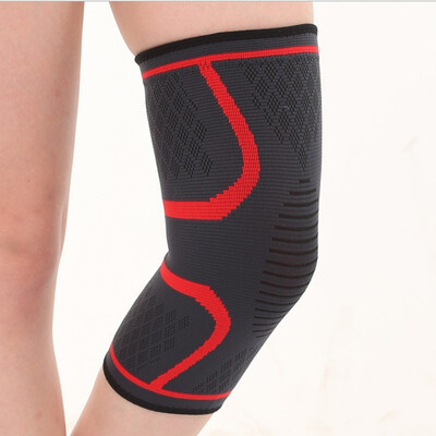 

Sports knee protection elastic anti-skid thermal nylon knitting protective gear outdoor cycling climbing