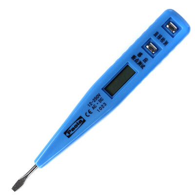 

Paola Digital display pencil multi-function electrician household contact induction electroscope screwdriver 1023