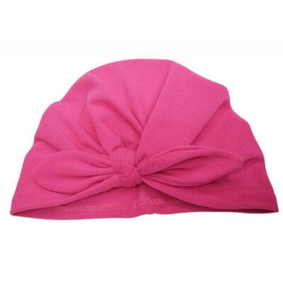 

Newborn Infant Toddler Baby Bowknot Beanie Hat Comfys Hospital Cap