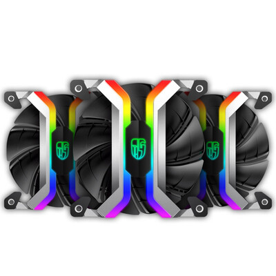 

Kyushu Fengshen DEEPCOOL Magician 120S chassis fan metal bracket three colorful lighting 12CM computer fan computer chassis