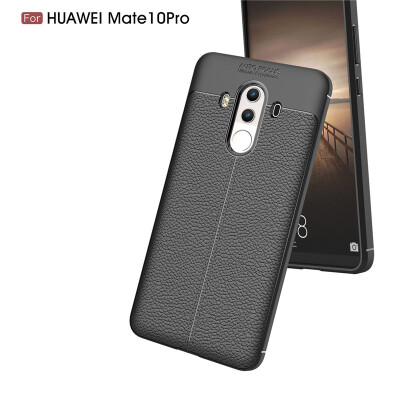 

Fivice Huawei Mate 10 Pro case Luxury leather TPU silicone anti-fall soft shell phone case