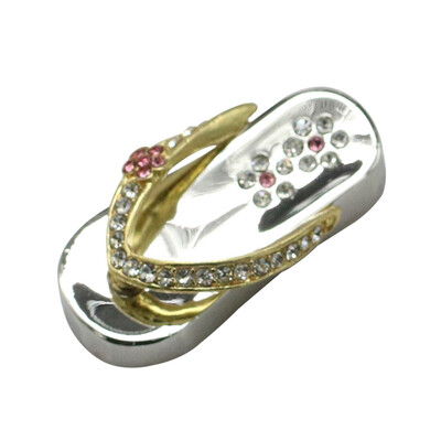 

4GB 8GB 16GB 32GB 64GB 128GB Metal Slippers Model USB Flash Drive Memory Stick Pen Drive USB Stick PenDrives USB Flash Disk U Disk