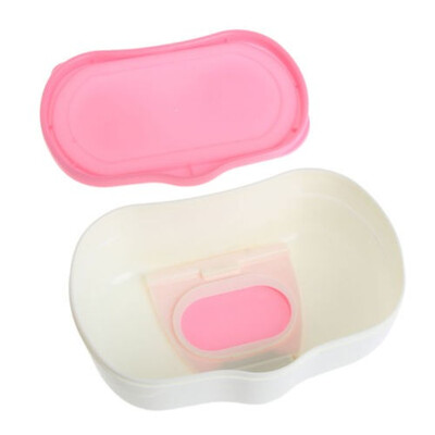 

1pc Baby Dry&Wet Tissue Paper Box Wipes Napkin Storage Case Holder Container New