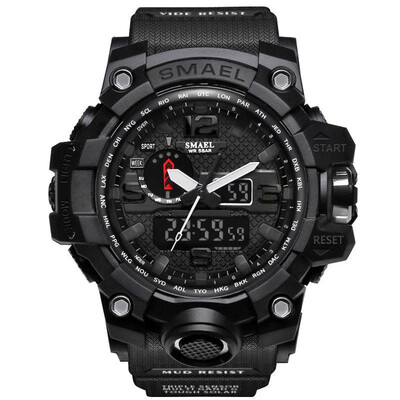 

SMAEL Fashion Mens Multi-function Digital Waterproof Watch Date Military Quartz Sport Wristwatches