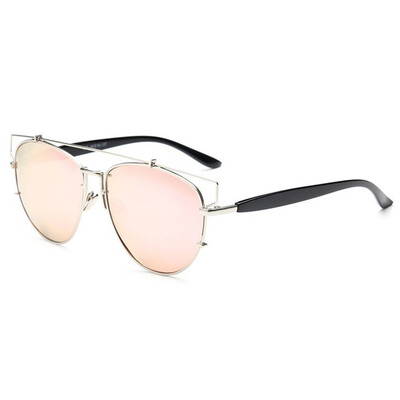 

CXSHOWE New Fashion Cat Eye Sunglasses Women Brand Designer Vintage Metal Sun Glasses Summer UV400 Glasses Oculos De Sol Feminino 9 colors