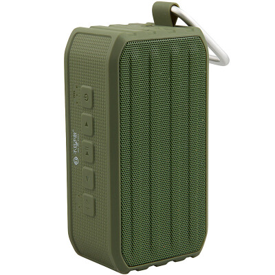 

See me here BV370 waterproof wireless Bluetooth speaker 40 subwoofer outdoor portable phone mini Bluetooth audio army green