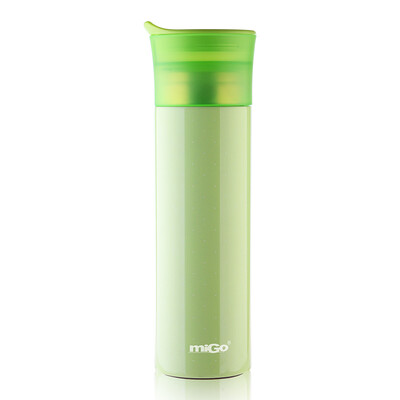 

Супермаркет] [Jingdong MIGO 0.4L нержавеющей стали вакуумной изоляция чашка крышка портативного устройство хранение чашка мода творческая
