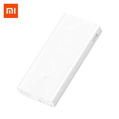 

Xiaomi mi Power Bank 20000mAh 2C External Battery portable charging Dual USB Ports Two-wayQuick Charge QC30 20000 mAh Powerbank