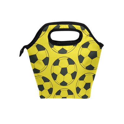 

Lunch Bag Tote Bag Football Travel Picnic Organizer Lunch Holder Handbags Lunch Bag Box for Office