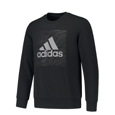 

Adidas ADIDAS Mens CG CREW TRI LNG Sports Pullover DT2496  Code