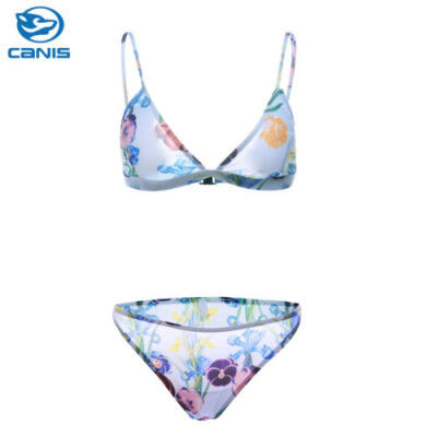 

2018 Womens Sexy Bandage Bikini Push-up Bra Thong Underwear Swimsuit Swimwear