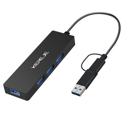 

Both USB A&USB C Hub 4 Ports USB30 Data Converter to Type C Adapter or USB Hub for Macbook MacBook Pro iMac Google Chrome
