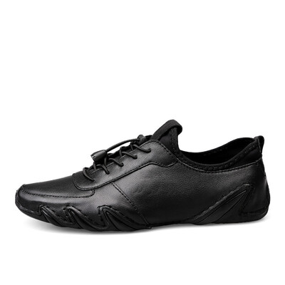 

Autumn tide shoes 2018 new baotou shoes mens sports&leisure shoes mens non-slip driving shoes soft bottom