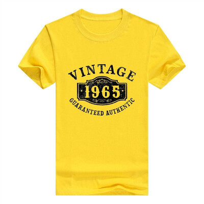

53 Years Old 1965 Authentic 53rd B-Day Birthday Gift T-Shirt