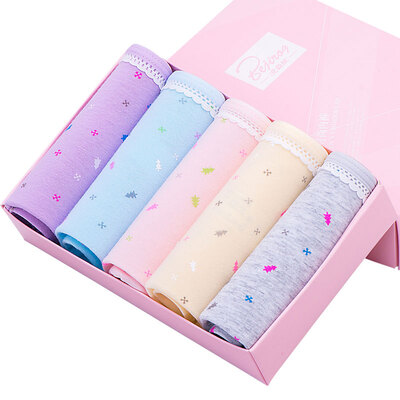 

Polaris cashmere NF14X25032-5 women&39s underwear 5 mixed color gift box women&39s underwear pants women little little women&39s underwear XL