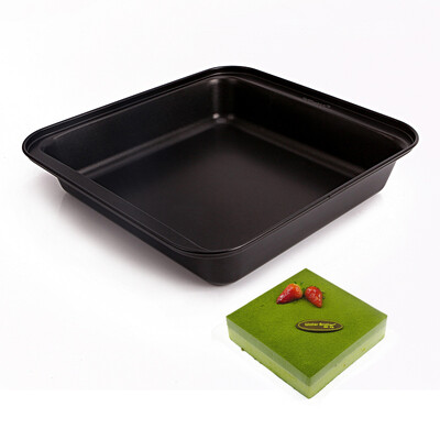 

Cook Kitchen CHEF MADE Cake Plate 95-inch square water bath cake mold non-stick pan oven with black WK4484