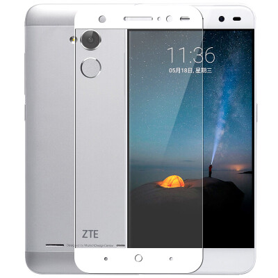 

KOOLIFE ZTE BladeA2 полноэкранных стало крышка пленочного покрытием полноэкранной полного стакана пленки защитной пленки, нанесенной на мобильный телефон ZTE (ZTE) лезвия A2- белого