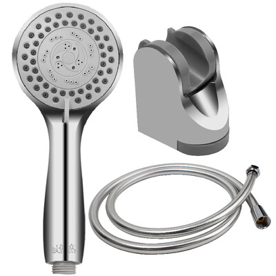 

DEZHONG 6060 hand shower set shower head shower hose base three-piece