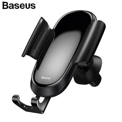 

Baseus Car Holder for iphone Samsung HuaWei Xiaomi mobile Phone automatic phone stand holder Car Air Vent Mount Phone Holder