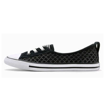 

Converse (Converse) обувь тонкий нижний сетка ткань отдыха холст обувь 554076 черный 38,5