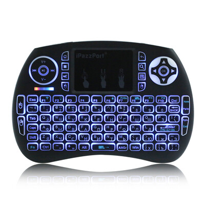 

iPazzPort 21S Wireless Mini Keyboard Backlight Function with Touchpad