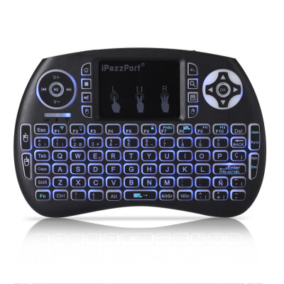 

iPazzPort 21S Wireless Mini Keyboard Backlight Function with Touchpad