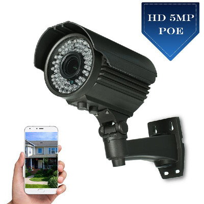 

5MP 4MP 1080P 1440P 1520P Camera HD Bullet POE IP Camera 2812mm Manual Zoom Varifocal Focus Lens H265H264 Optional