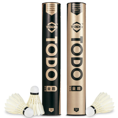 

Tang Tou TODO badminton amateur match-resistant duck feather badminton gold shield 12 only installed