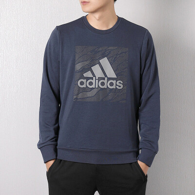 

Adidas ADIDAS Mens CG CREW TRI LNG Sports Pullover DT2499