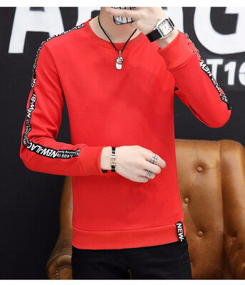 

Mens Long Sleeve T-Shirt Autumn Top