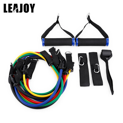 

5pcs Pilates Resistance Bands Latex Tubing Expanders Exercise Tubes Strength Resistance Bands Pull Rope Crossfit Fitness Equipment