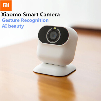 

Xiaomi Xiaomo AI Smart Camera Gesture Recognition Shooting Camcorder Automatic Beauty Quad Core Smart App Control Camcorder