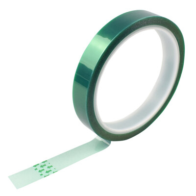 

Fuxing FX567 PET green high temperature tape green film tape paper high temperature insulation tape circuit board baking paint plating protection tape 15mm33m