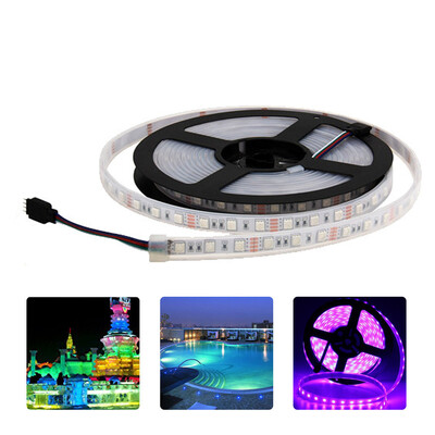 

YWXLight 5M 5050SMD Fully Submersible LED Flexible Strip Light RGB Color Dc 12V