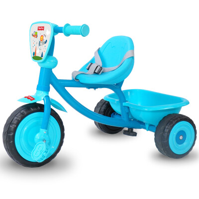 

Fisher Price stroller bike multi-purpose children's trolley bicycle bucket tricycle educational toys walker 202C blue