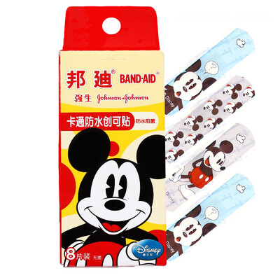 

Bondi Cartoon Waterproof Band-Aid Disney Mickey Series 8-Pack