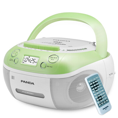 

Panda (PANDA) CD-860 Ретранслятора лента U диск карты CD и DVD-плеер портативных магнитофонов пренатальной машина Изучение английского домашний игрока (зеленый)