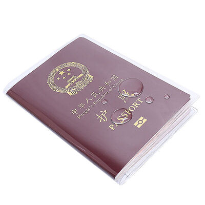 

Jie Sheng passport set travel passport folder document package splash water passport bag certificate passport protective cover passport folder transparent matte a fitted HZT-01