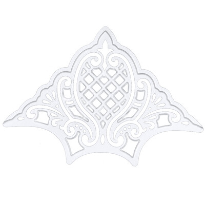

UpperX Corner flower die cuts metal die cutting dies in scrapbooking embossing folder by sizzix fustella big shot cutting machine