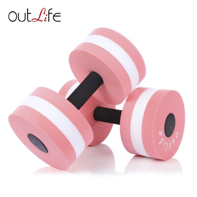 

Outlife 2pcs Fitness Pool Exercise EVA Water Aquatics Dumbbell for Swimming Training Water sports fitness dumbbell